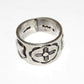 Navajo Martha Cayatineto Zia Cross Ring Size 10 Sterling