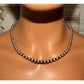 Navajo Pearls Necklace Sterling Silver 6mm Beads Necklace